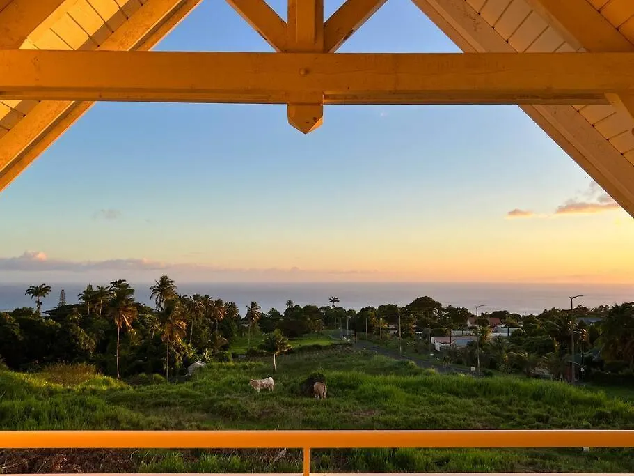 Kanoa Lodge Piscine Et Vue Mer Saint-Claude Guadeloupe